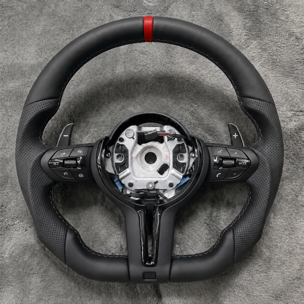 BMW M Performance ergonomisches Multifunktionslenkrad aus Leder (1er-4er) Reihe