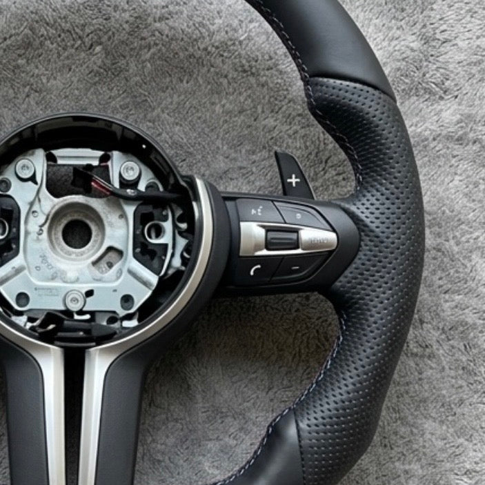 BMW M Performance ergonomisches Multifunktionslenkrad aus Leder (1er-4er) Reihe