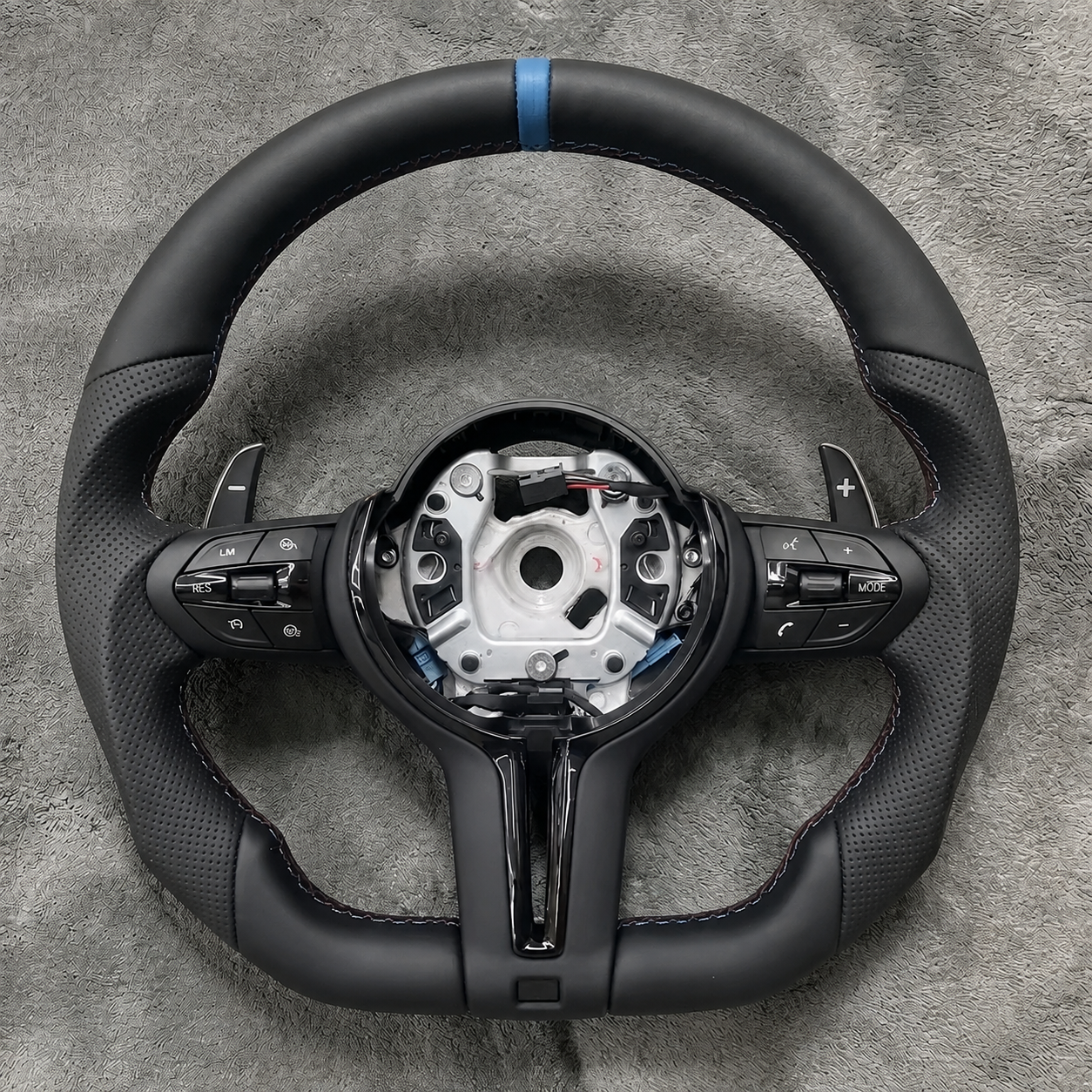 BMW M Performance ergonomisches Multifunktionslenkrad aus Leder (1er-4er) Reihe