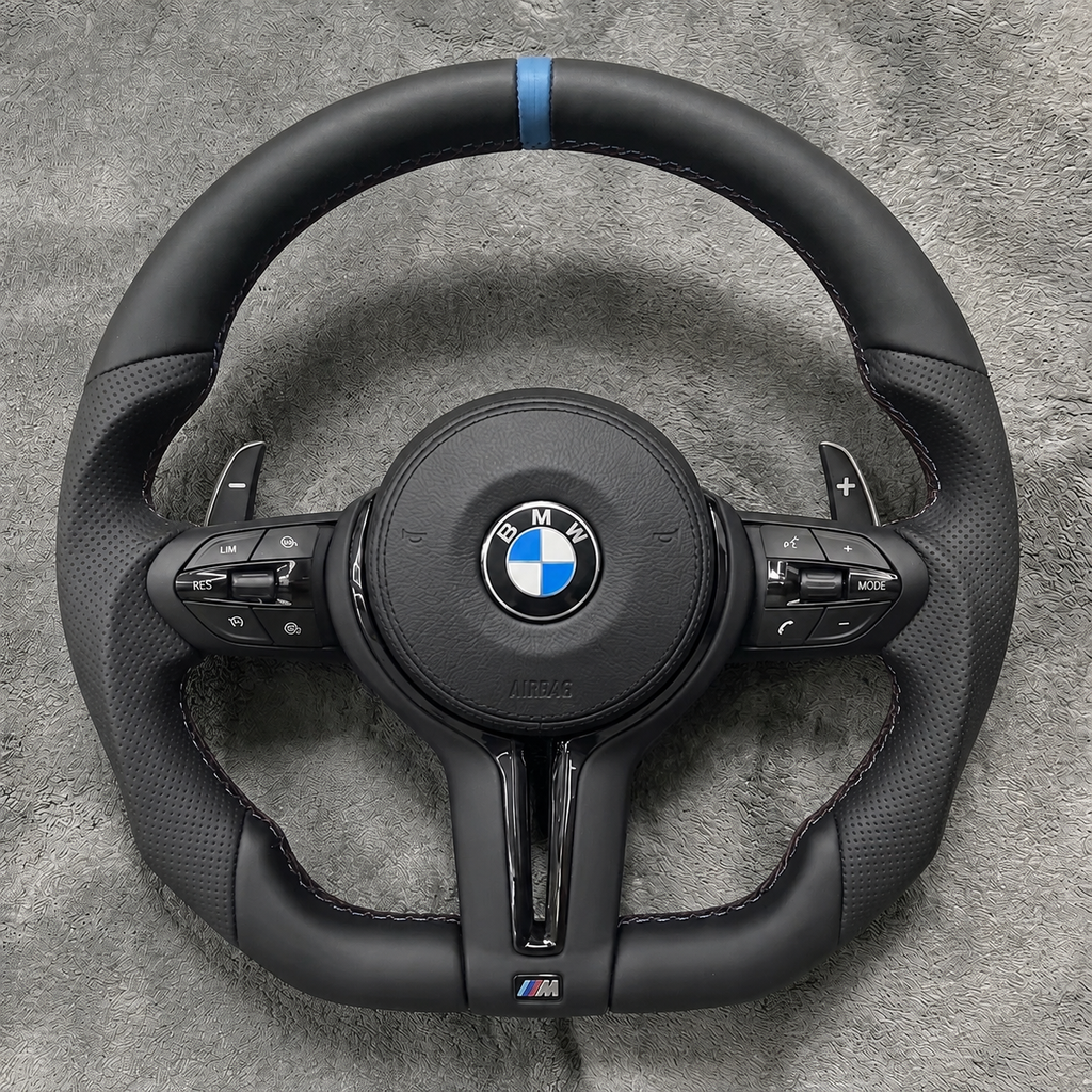 BMW M Performance ergonomisches Multifunktionslenkrad aus Leder (1er-4er) Reihe