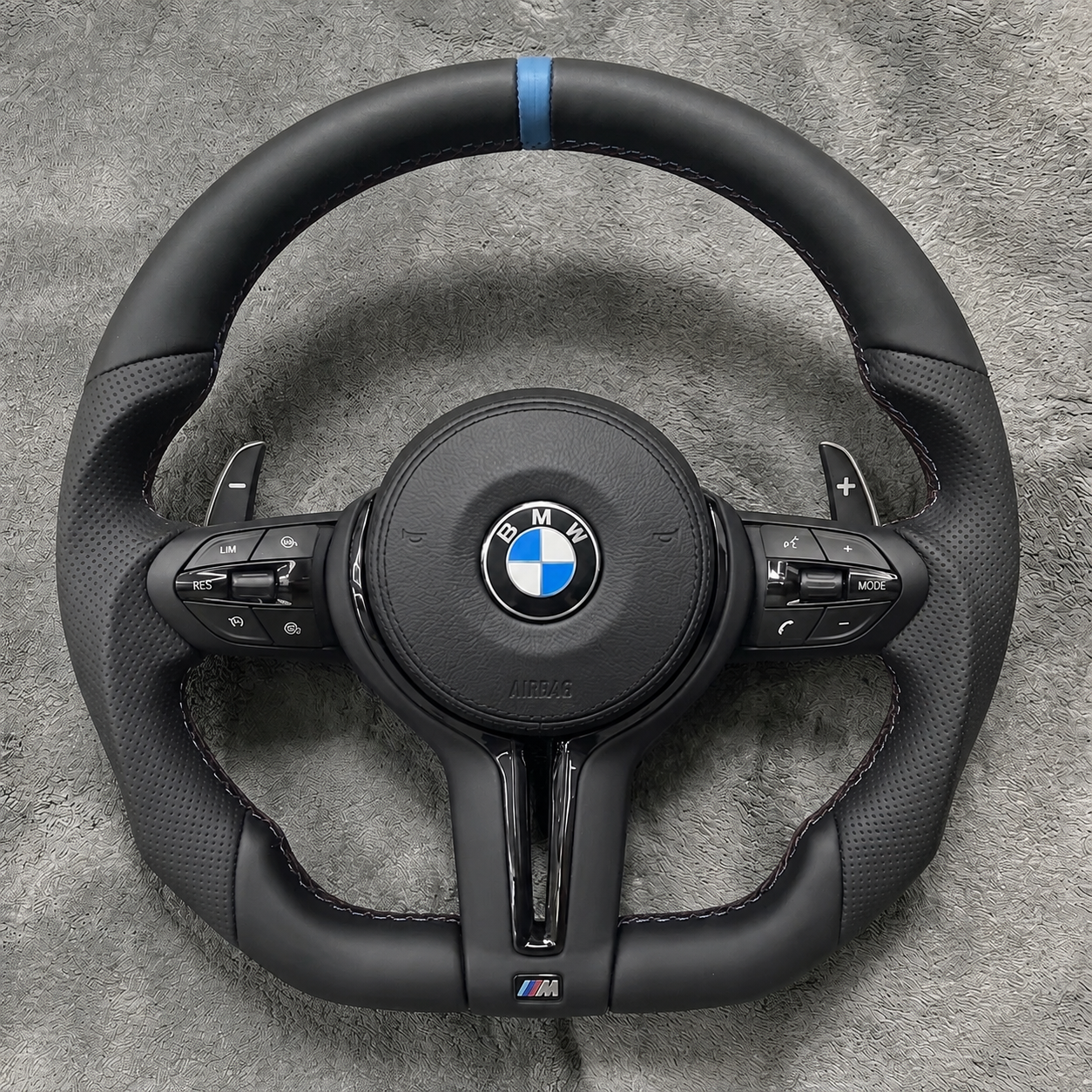 BMW M Performance ergonomisches Multifunktionslenkrad aus Leder (1er-4er) Reihe