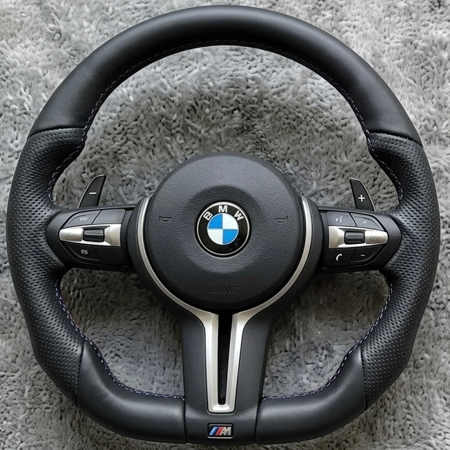 BMW M Performance ergonomisches Multifunktionslenkrad aus Leder (1er-4er) Reihe