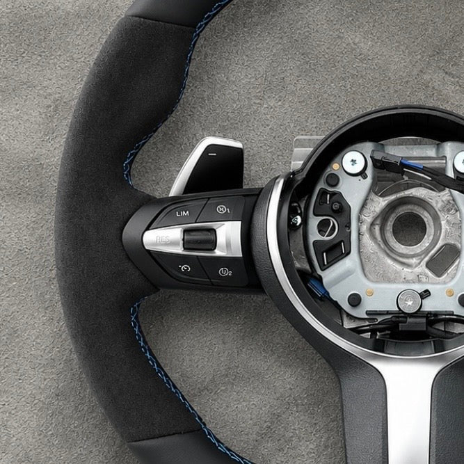 BMW M Performance Multifunktionslenkrad aus Leder und Alcantara (E) Reihe