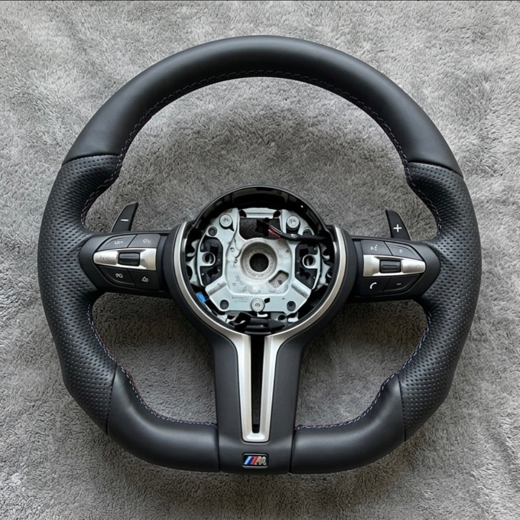 BMW M Performance ergonomisches Multifunktionslenkrad aus Leder (1er-4er) Reihe