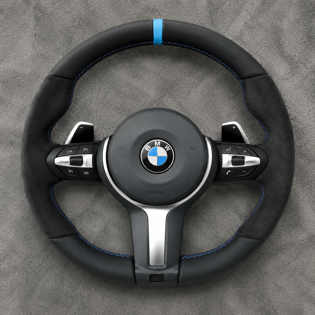 BMW M Performance Multifunktionslenkrad aus Leder und Alcantara (5er-8er) Reihe