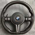 BMW M Performance ergonomisches Multifunktionslenkrad aus Carbon und perforiertem Leder (5er-8er) Reihe